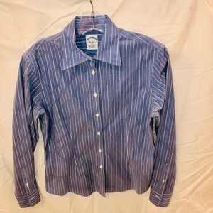 EUC Brooks Bros Non-Iron Tailored  Dress Shirt.
